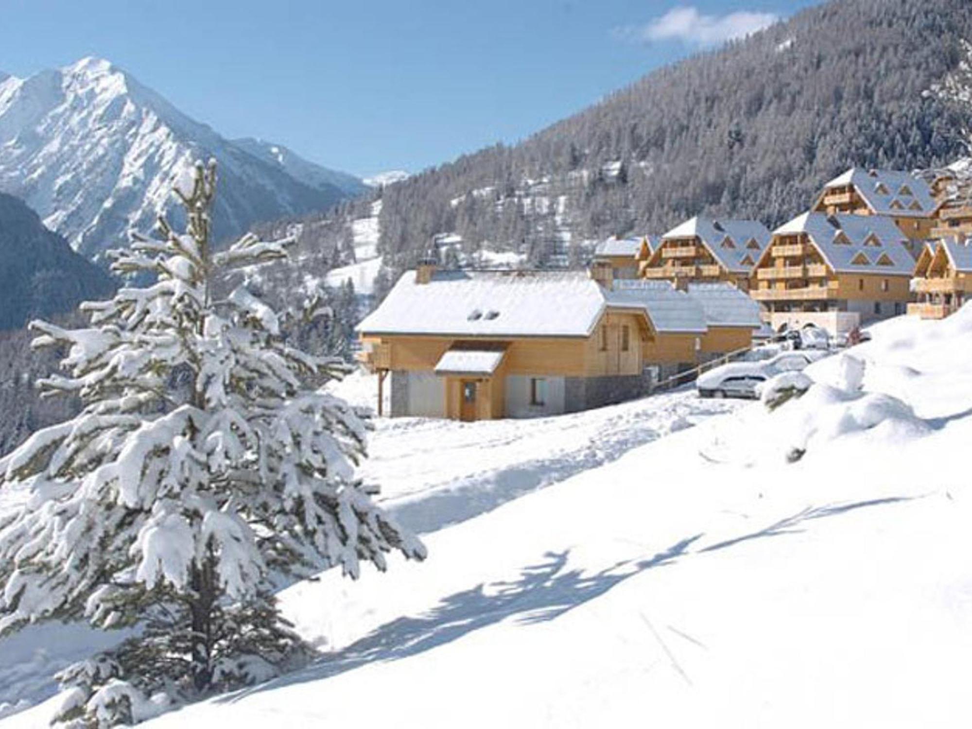 Chalet En Bois Avec 3 Chambres A Pra Loup - Fr-1-165A-47 Uvernet-Fours Zewnętrze zdjęcie