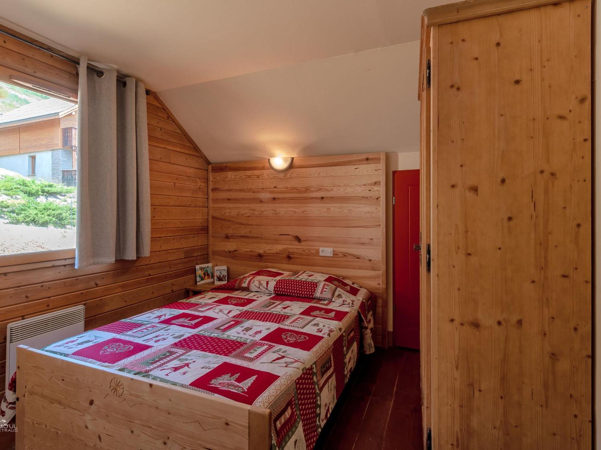 Chalet En Bois Avec 3 Chambres A Pra Loup - Fr-1-165A-47 Uvernet-Fours Zewnętrze zdjęcie